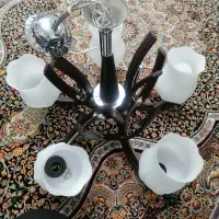 لوستر  5 شاخه|لوستر و چراغ آویز|شیراز, رکن‌آباد|دیوار