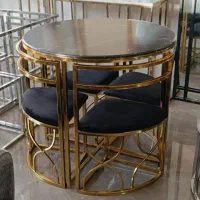 میز ناهارخوری فلزی|میز و صندلی غذاخوری|تهران, صاحب الزمان|دیوار