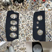 طاقچه. خازن. قفل پدال. منبع اگزوز.سردنده