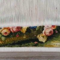 تابلو فرش به همراه دار