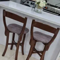 2عدد صندلی اُپن جزیره کاملا سالم نو