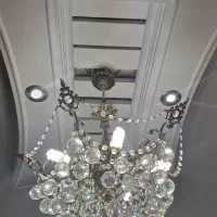 لوستر ۵ شاخه سالم.