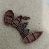 ماکت قایق با پارو