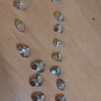 ۲۵ عدد انگشتر فروش تکی داریم