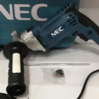 دریل گیربکس چکشی ۱۱۰۰ وات ان ای سی ۲۴ ماه گارانتی