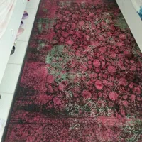 فرش ماشینی ابریشم خارجی طرح فرش نمای قرمز و سبز|فرش|تهران, شمس‌آباد|دیوار