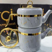 کتری و قوری گرانیتی و استیل|قوری، کتری، قهوهساز دستی|تبریز, |دیوار