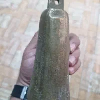 زنگ بگر وسلامت برنجی|کلکسیون اشیاء عتیقه|گلپایگان, |دیوار