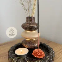 کادو گیفت هدیه سنگ مصنوعی شمع|صنایع دستی و سایر لوازم تزئینی|رباط‌کریم, رباط‌کریم|دیوار