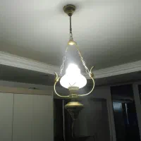 لوستر برنزی آشپزخانه