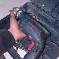 دریل چکشی بوش gsb13re المان در حد نو مصرف خانگی