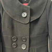 پالتو فوتر مشکی سایز۴۲|لباس|گلپایگان, |دیوار