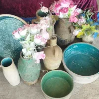 بستو و تشت سفالی