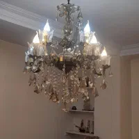 لوستر برنزی  دو عدد