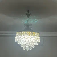 دو عدد لوستر|لوستر و چراغ آویز|گرگان, |دیوار
