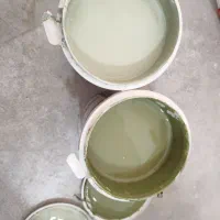 رنگ اکرولیک نیم براق