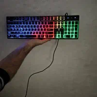 کیبورد گیمینگ Rgb سالم در حد نو