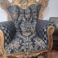 مبل سلطنتی هفت نفره|مبلمان خانگی و میز عسلی|قدس, شهرقدس|دیوار