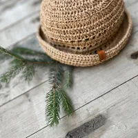 بافت کیف و کلاه رافیا|کیف، کفش، کمربند|قائم‌شهر, |دیوار