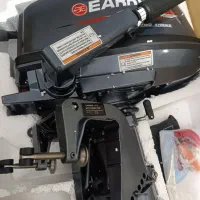 قایق 10فوت با موتور 50ایرو نو،خشک