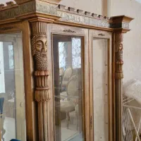 بوفه هخامنشی چوب گردو|بوفه، ویترین، کنسول|تهران, آذربایجان|دیوار