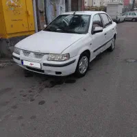 خودرو سمند ملی EF7 دوگانه کارخانه مدل ۸۹ سفید