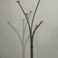 چوب لباسی ایستاده استیل پایه سنگی