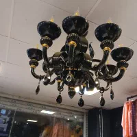 لوستر ۸ شعله|لوستر و چراغ آویز|گنبد کاووس, |دیوار