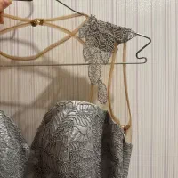 پیراهن عروسکی طوسی نقره ای (ترک)