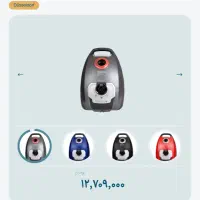 جارو برقی دوسلدورف ۲۵۰۰ وات مشکی|جاروبرقی، جارو شارژی، بخارشو|رشت, پسیخان|دیوار