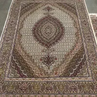 فرش دستباف (بساک) دوجفت ۳ متری ماهی تبریز|فرش|مشکین‌دشت, |دیوار