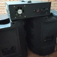 دو عدد باند ۱۲اینج با یک دستگاه پاور قدرتمند|سیستم صوتی خانگی|بناب, |دیوار