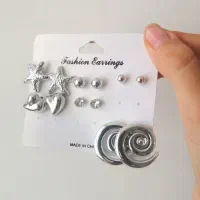 گوشواره جفتی 60|بدلیجات|جرقویه, |دیوار