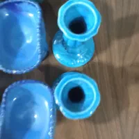 آینه و شعمدان وکاسه|صنایع دستی و سایر لوازم تزئینی|کرمانشاه, |دیوار