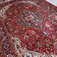 تک شیش متری طرح قبا بناب طرح لوزی رنگ لاکی|فرش|خوی, |دیوار
