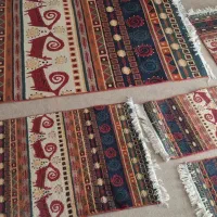 قالیچه ۴ و ۱/۵ و ۳عدد پادری