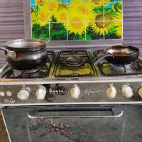 گاز پنج شعله طرح فر مدل ساینا|اجاق گاز و لوازم برقی پخت‌وپز|یاسوج, |دیوار