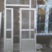 در پنجره المنیومی|مصالح و تجهیزات ساختمان|اسکو, |دیوار