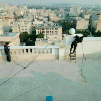 پیچ رولپلاک نما،رنگ نما باطناب بدون داربست،نماشویی|خدمات پیشه و مهارت|مشهد, عبادی|دیوار