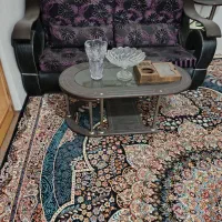 مبل شش نفره وجلومبلی ومیز|مبلمان خانگی و میز عسلی|پیر بکران, |دیوار