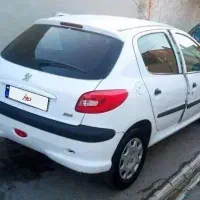 ۲۰۶تیپ ۲ سفید مدل ۹۶ بی رنگ شاسی پلمپ