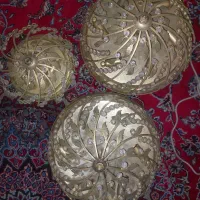 لوستر برنجی در حد نو|لوستر و چراغ آویز|گرگان, |دیوار