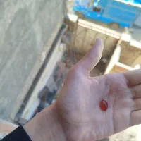 نگین عقیق معدنی