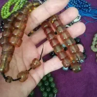 9 تسبیح فاخر سنگ معدنی تراش دست|کلکسیون اشیاء عتیقه|قم, پردیسان|دیوار