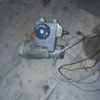 شیرگازشماره ۲برنجی سنگین بادکمه ابگرمکن