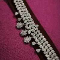 دستبند جواهری روکش طلا