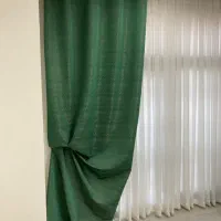 یک جفت دکورپرده|پرده، رانر، رومیزی|تهران, کوهک|دیوار