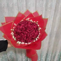 گل رز بانی|گل مصنوعی|قم, قلعه کامکار|دیوار