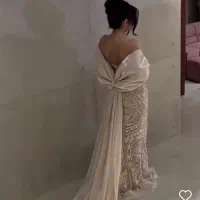 لباس مجلسی بلند تمام سنگ اتریشی (پنل)