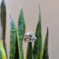 انگشتر نقره زنانه عروس نامزدی نشان|جواهرات|تهران, امیریه|دیوار